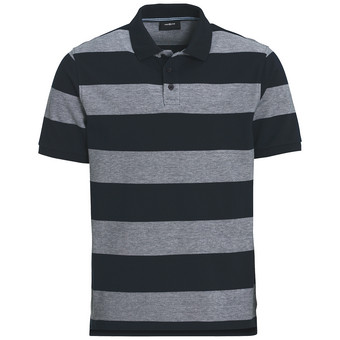Herren Poloshirt mit breiten Streifen