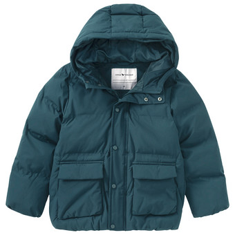 Kinder Pufferjacke in Unifarben