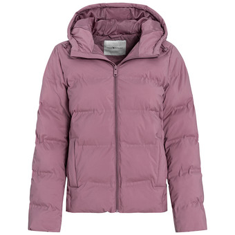 Dames pufferjas in effen kleur