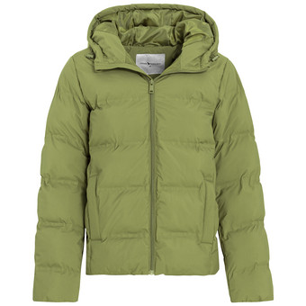 Dames pufferjas in effen kleur