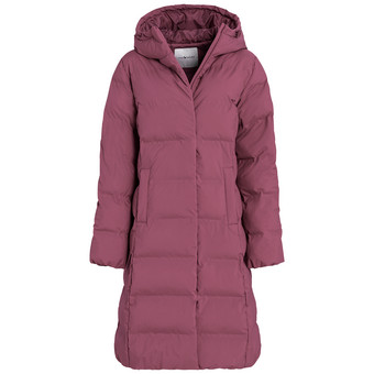 Dames puffermantel met capuchon
