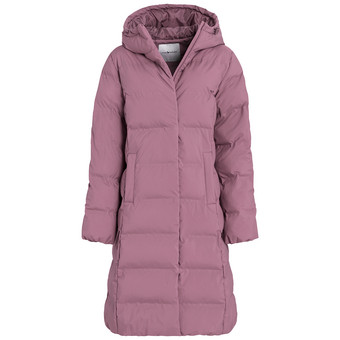Dames puffermantel met capuchon
