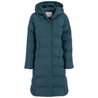 Dames puffermantel met capuchon