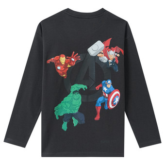 MARVEL Langarmshirt mit Bio-Baumwolle