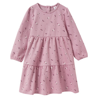 Mädchen Kleid mit Blümchen-Print