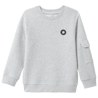 Jungen Sweatshirt mit Strukturmuster