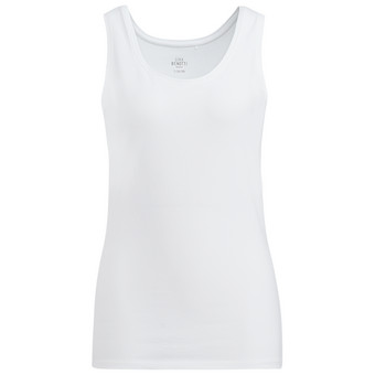 Damen Top in Unifarben