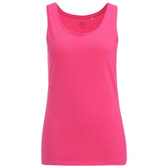 Damen Top in Unifarben
