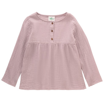 Mädchen Musselin-Bluse aus Bio-Baumwolle