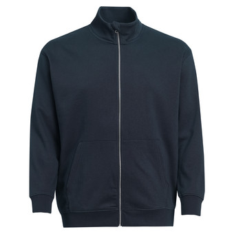 Herren Sweatjacke mit Stehkragen