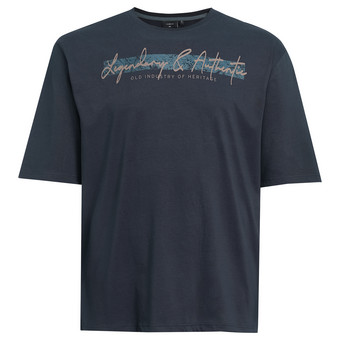 Herren-T-Shirt mit großem Print