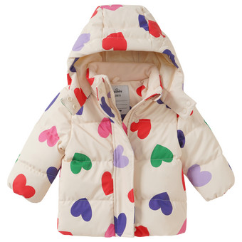 Baby-donsjasje met hartjes