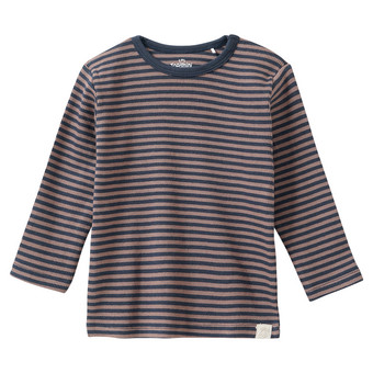 Baby Langarmshirt mit Ripp-Struktur