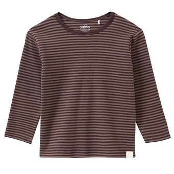 Baby Langarmshirt mit Ripp-Struktur