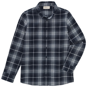 Jungen Flanell-Hemd in Karo-Muster