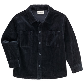 Overshirt voor kinderen van corduroy