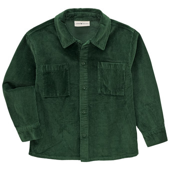 Overshirt voor kinderen van corduroy