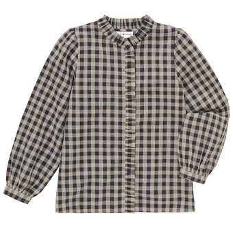 Meisjesblouse met ruches