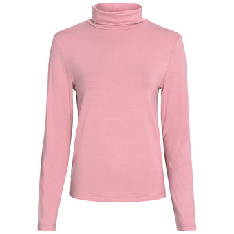 Damen Langarmshirt mit Rollkragen