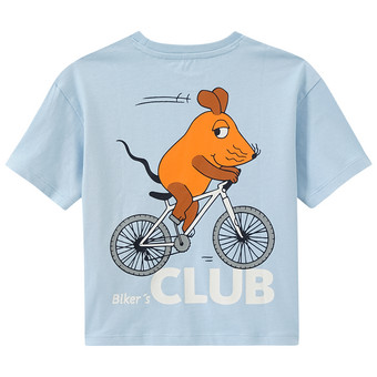 Die Maus T-Shirt mit Rücken-Print