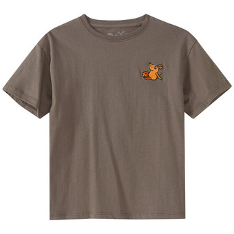 Die Maus T-Shirt mit Stickerei