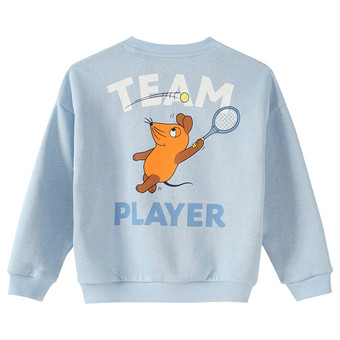Die Maus Sweatshirt mit Rücken-Print
