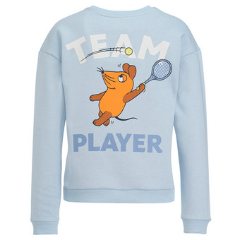 Die Maus Sweatshirt mit Rücken-Print