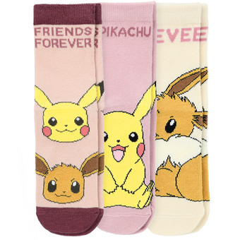 3 Paar Pokémon Socken im Set