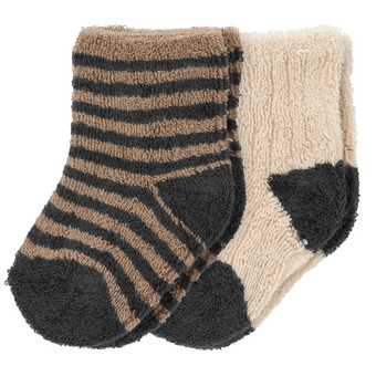 2 Paar Newborn Socken mit Bio-Baumwolle