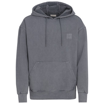 Herenhoodie in used look