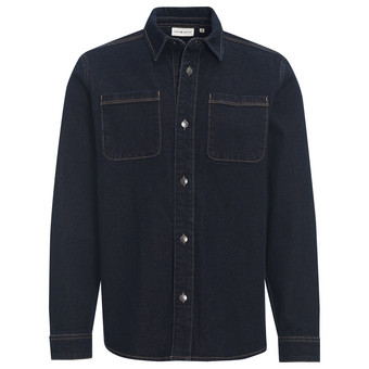 Heren denim overhemd van raw denim