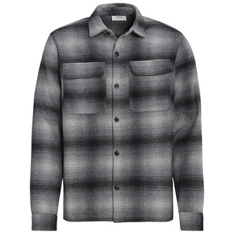 Herren Overshirt mit kariertem Design