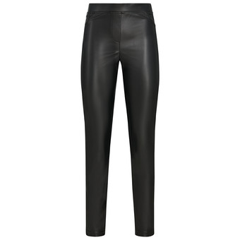 Damen Leggings in Leder-Optik