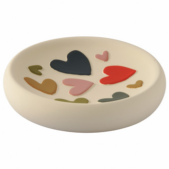 Seifenschale mit Allover-Muster