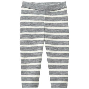 Newborn Woll-Strickhose mit Streifen