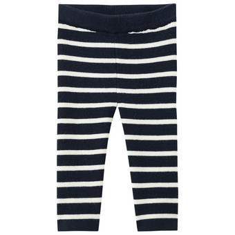 Newborn Woll-Strickhose mit Streifen