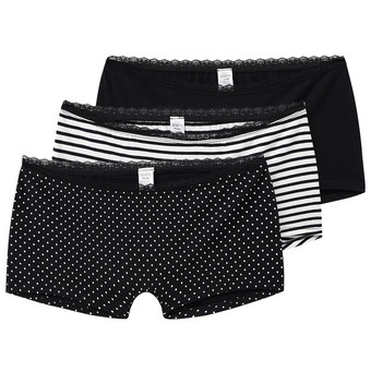 3 Dames Shorts met kant