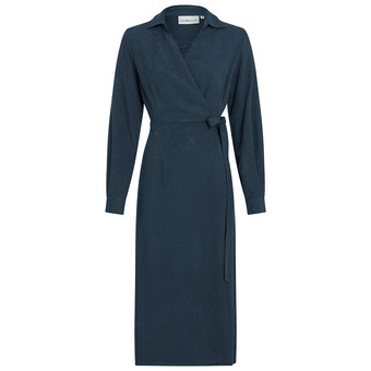Damen Kleid mit Jacquardmuster