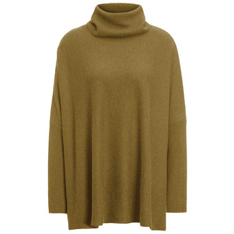 Damen Woll-Pullover mit Rollkragen