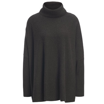 Damen Woll-Pullover mit Rollkragen