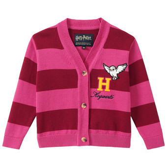 Harry Potter Strickjacke mit Blockstreifen