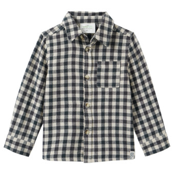 Baby Flanellhemd mit Karo-Muster