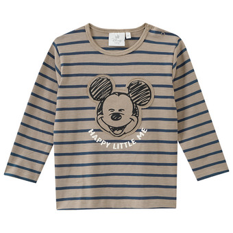 Micky Maus Langarmshirt im Streifen-Look