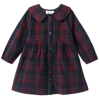 Baby Cordkleid mit Bubikragen