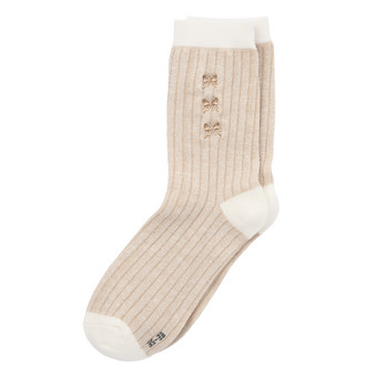 1 Paar Damen Socken mit Wolle