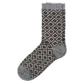 1 Paar Damen Socken mit Effektgarn
