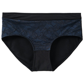 Damen Panty mit floraler Spitze
