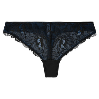 Damen String mit floraler Spitze