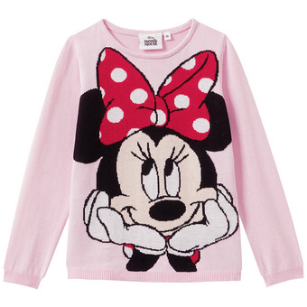 Katoenen gebreide Minnie Mouse-trui