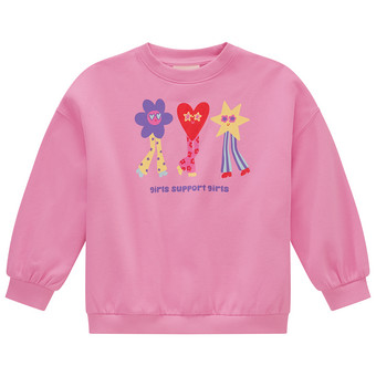 Mädchen Sweatshirt mit Bio-Baumwolle